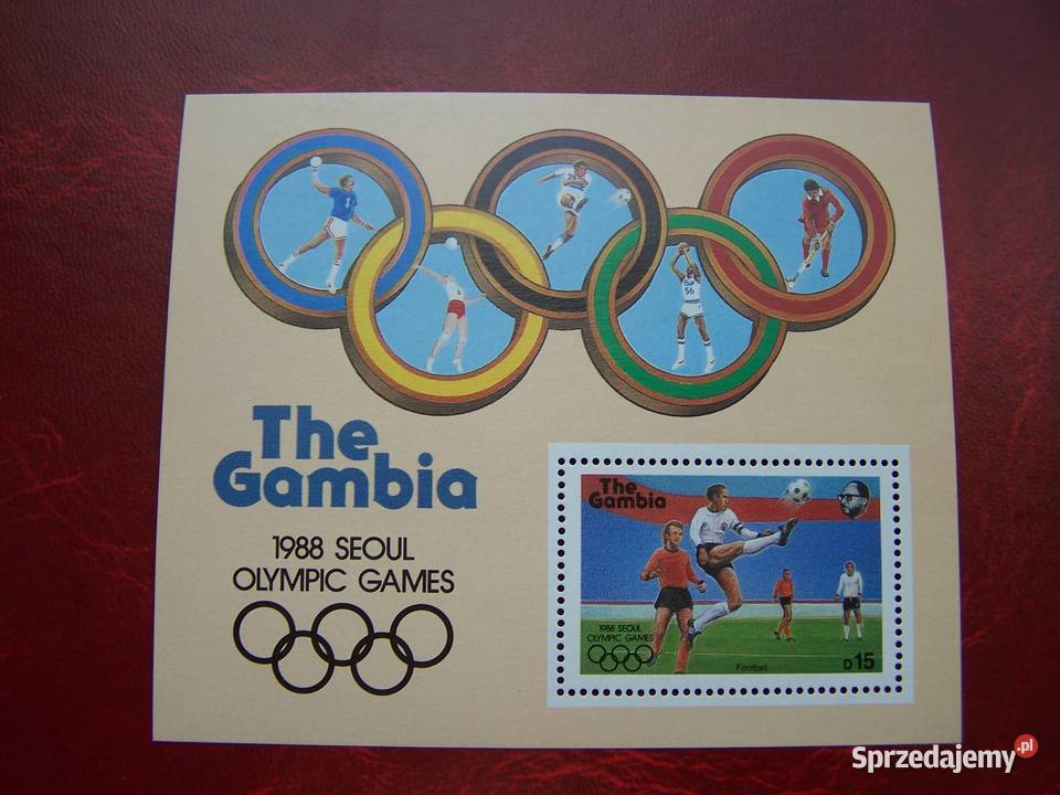 Gambia 1988 MNH Sport Olimpiada Seul 88 śląskie Tychy