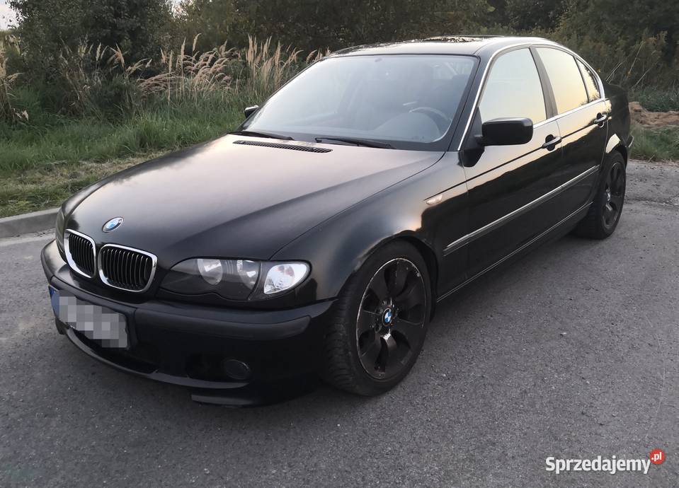 BMW 318i E46 20 benzyna 143 mpakiet skóry niska podgrzewane fotele Wieluń