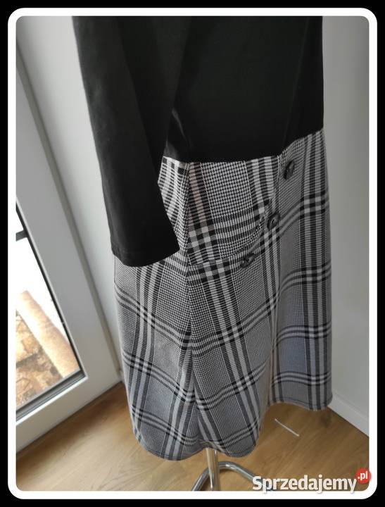 Sukienka czarno biała Dorothy perkins 42 XL Płock