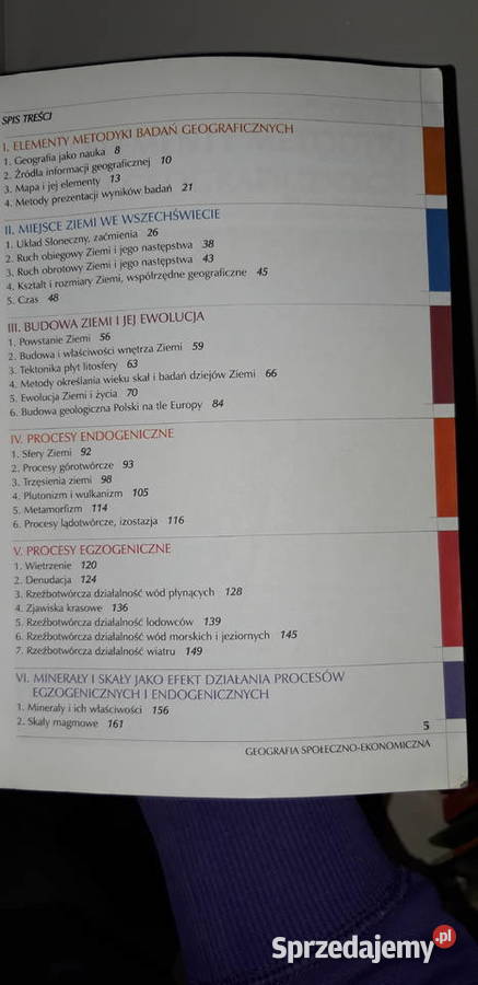 geografia fizyczna książki kolekcjonerskie
