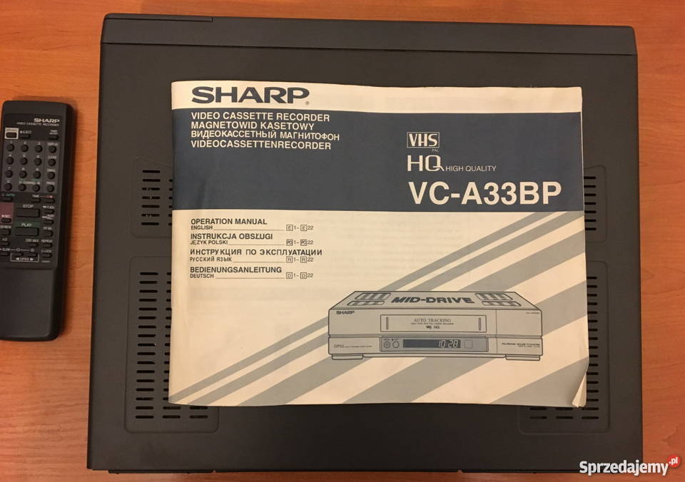 Magnetowid Sharp model VC A33 Stalowa Wola