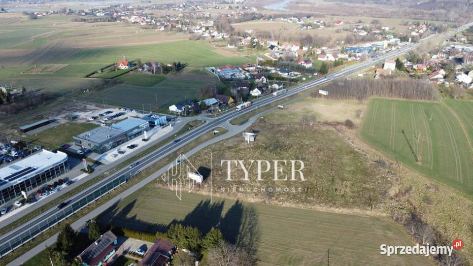 Działka z potężnym potencjałem 106 ha Łukanowice