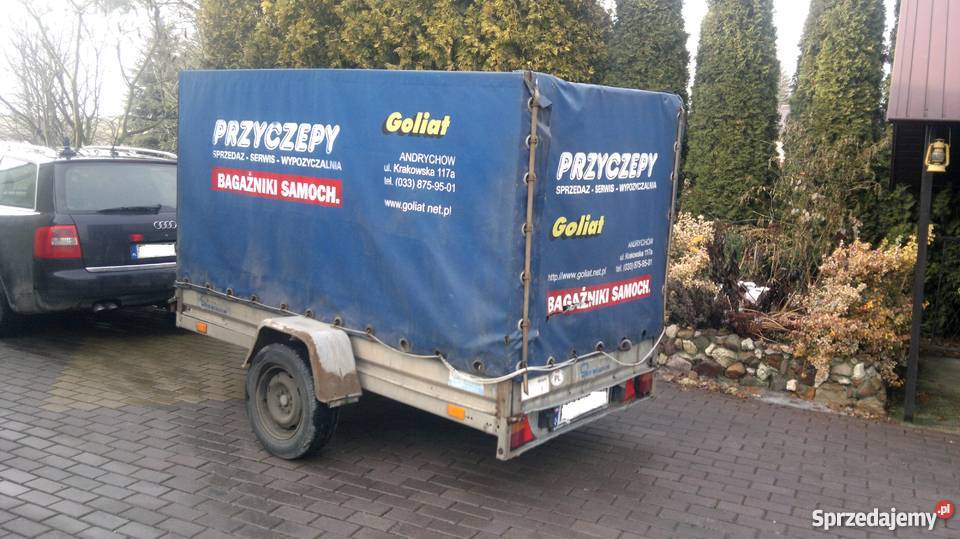 Przyczepa Niewiadów 750 Zarej w 240x125x140 Wodzisław