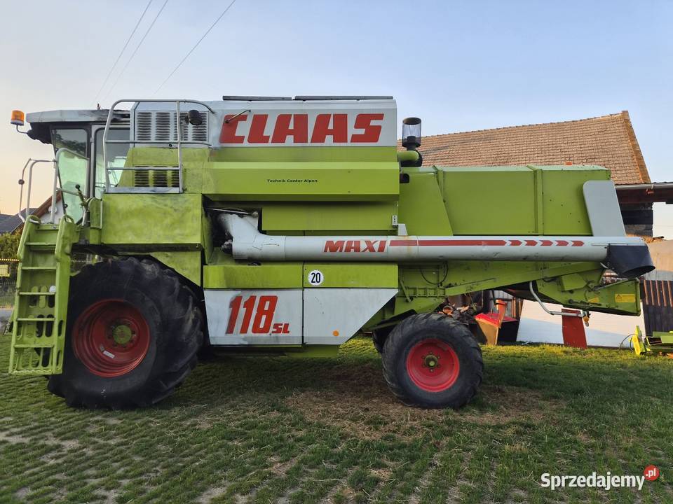 Kombajn Claas MAXI 118 SL części opolskie Korfantów