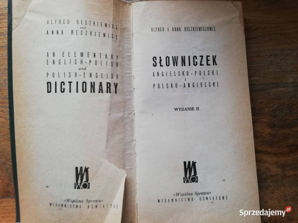 Słowniczek Angielsko Polski Polsko Angielski