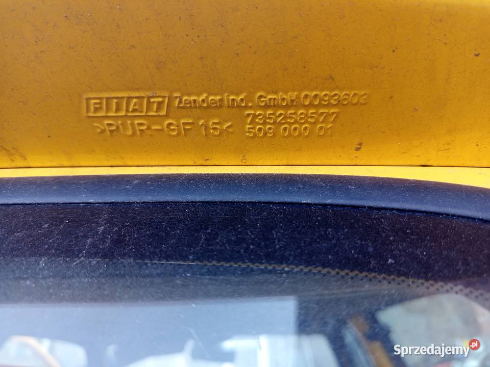 Lotka bagażnika Seicento Abarth Schumacher Warszawa