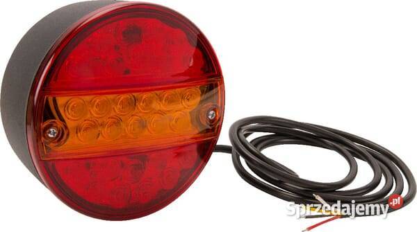 Lampa tylna zespolona LED okrągła 12V 142 mm sprzedam