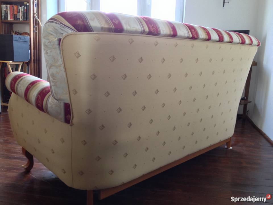 Sofa kanapa stylowa dwuosobowa z funkcją spania 95cm Warszawa sprzedam