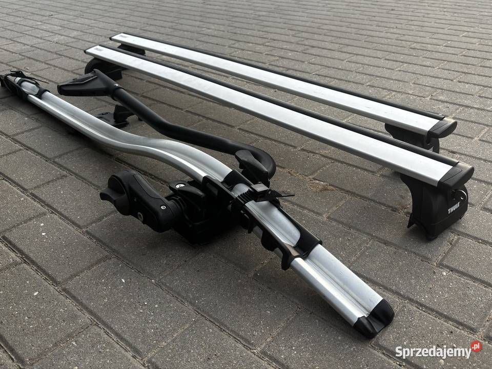 Bagażnik na relingi zintegrowane Thule Wingbar Brodnica sprzedam