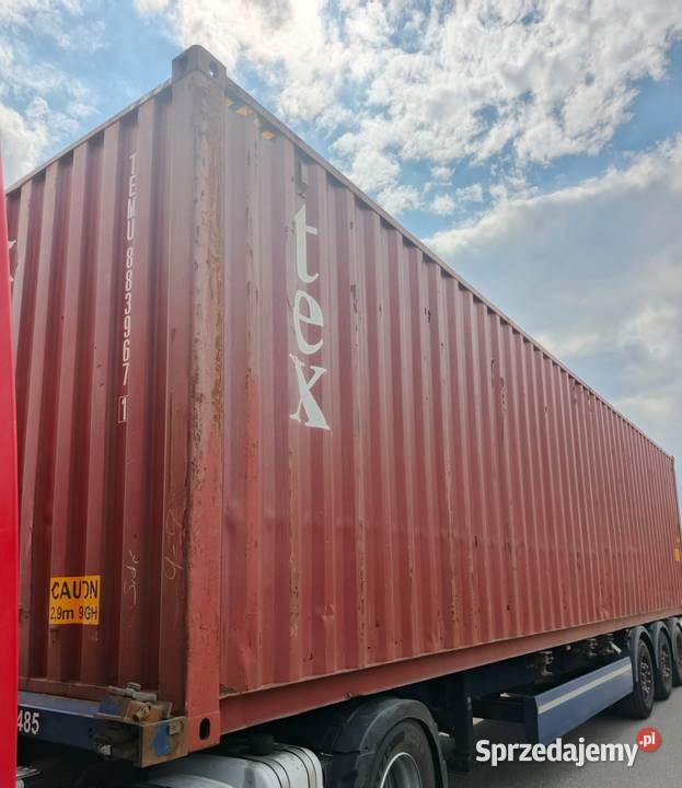 12m 40HC Kontener morski mazowieckie sprzedam