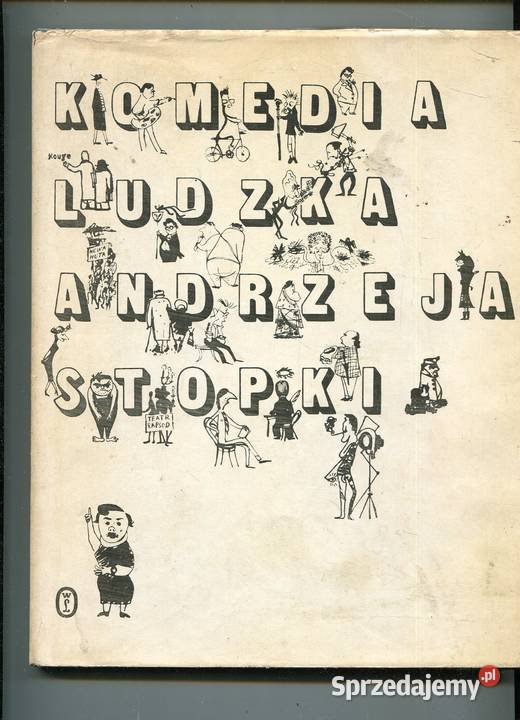 Komedia ludzka Andrzeja Stopki Rok wydania 1985 Szczecin sprzedam