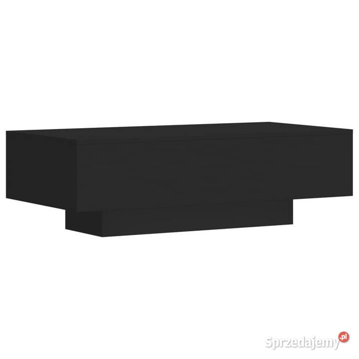 Stolik kawowy czarny 100x495x31 materiał Warszawa
