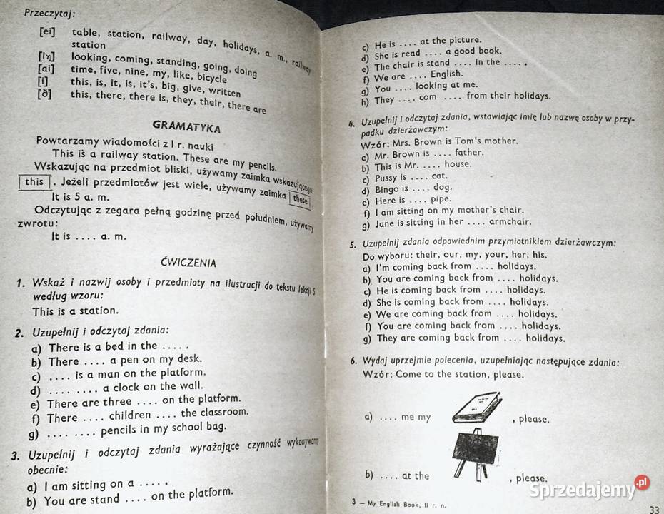 My English Book 2 Jan Mickunas Chełm sprzedam