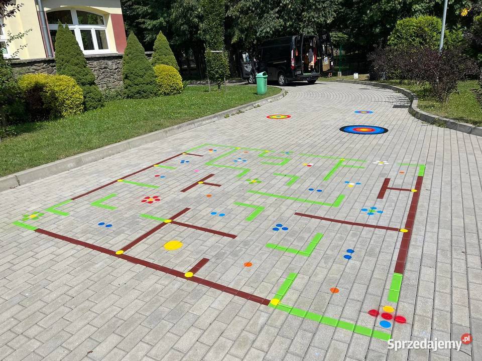 Labirynt dżungla1 gry podwórkowe chodnikowe Wałbrzych sprzedam