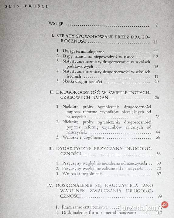 O zapobieganiu drugoroczności Czesław twarda Chełm