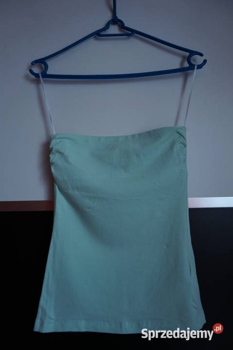 pistacjowy top tuba hm xs 34 zielony