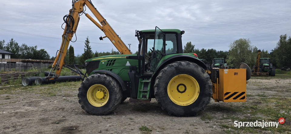 Ciągnik JOHN DEERE 6150M herder kosiarka na John Deere Łomianki Dolne