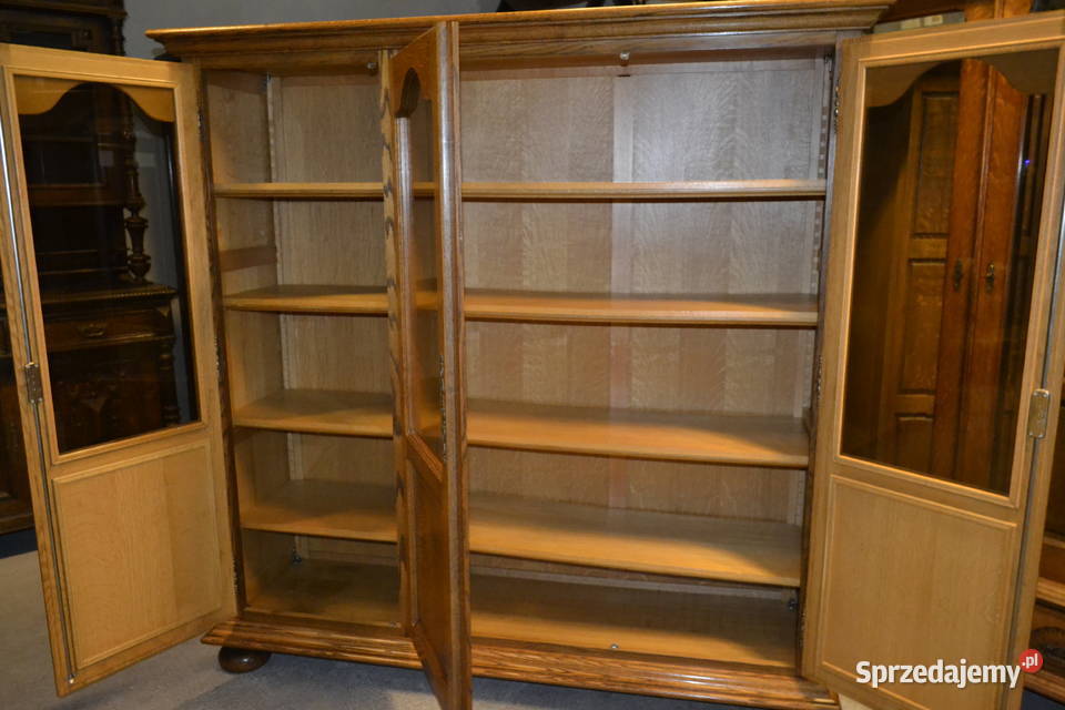 witryna biblioteka stylowa dąb Będzin