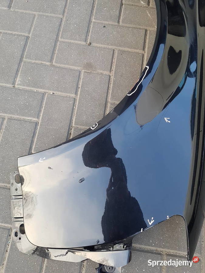 AUDI A4 B6 BLOTNIK PRAWY PRZOD CZRNY LZ9W