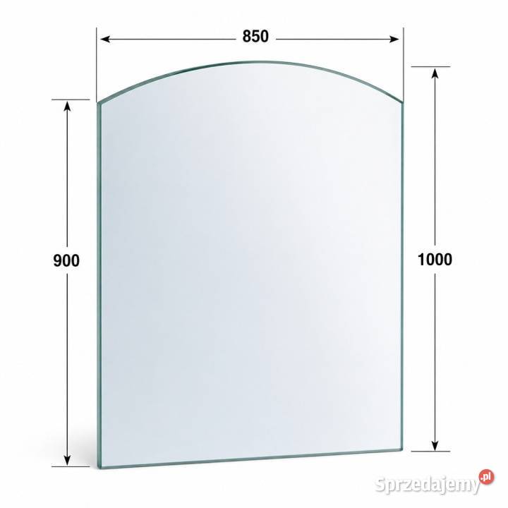 SZYBA HARTOWNA Pod Kominek Piecyk 100x85 SZKŁO