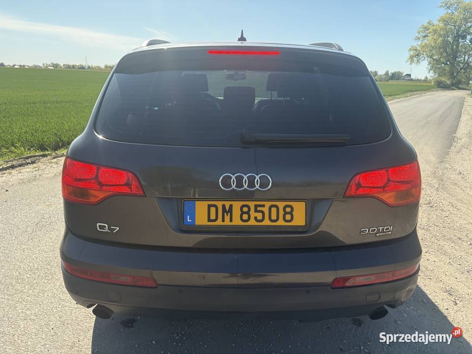 AUDI Q7 2007 30 TDI wielkopolskie Poznań