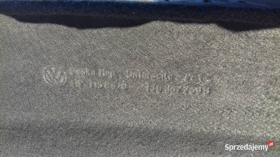 VW GOLF 4 IV PÓŁKA TYŁ TYLNA BAGAŻNIKA CZARNA Wyposażenie wnętrza Kalwaria Zebrzydowska
