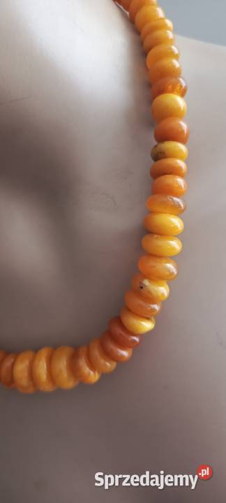 Naszyjnik Bursztyn Vintage Białystok
