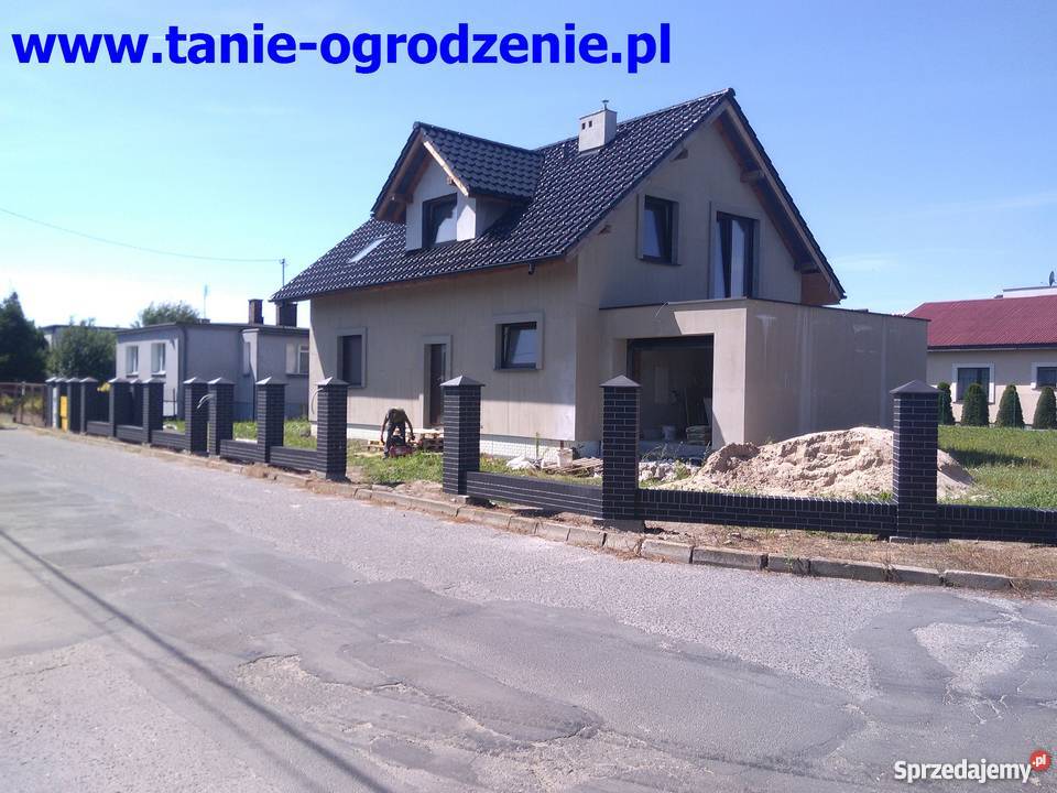 Ala klinkier słupki murki ogrodzenia imitacja Kalisz