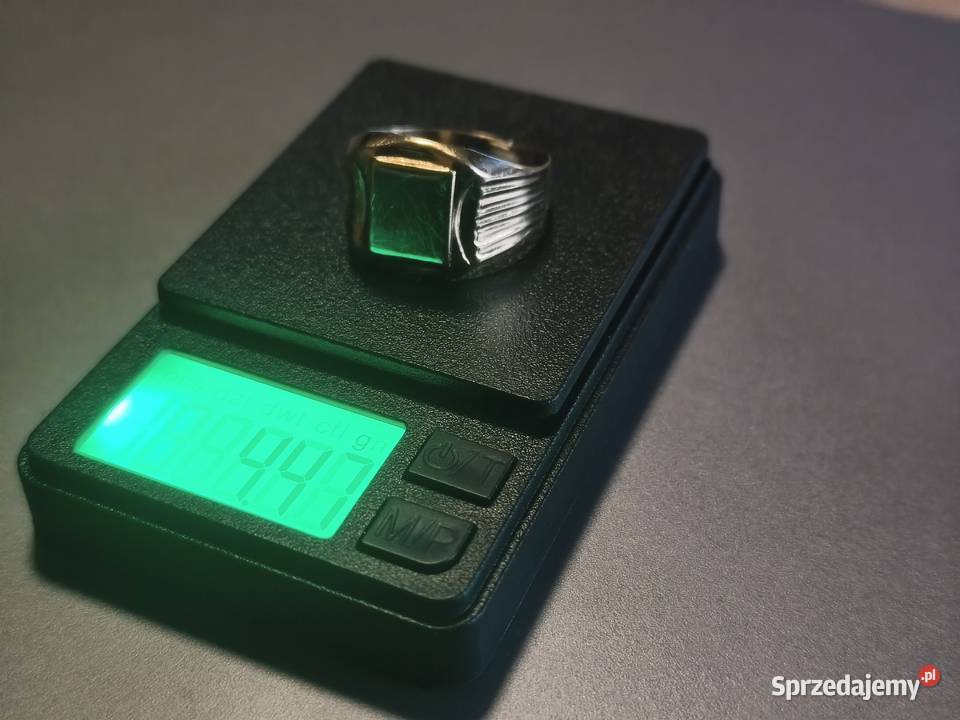 Złoty sygnet męskizłoto 585waga 447g złoto Chojnice sprzedam