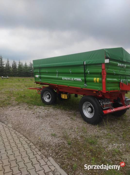 Przyczepa Rolnicza PRONAR PT612L przedłużana łódzkie Kozenin sprzedam
