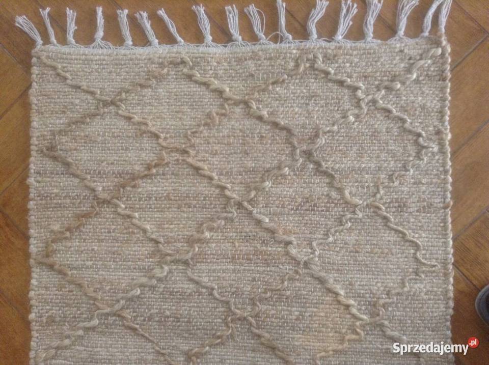 Dywanik z frędzlamirękodzieło 120 x 70 Opole