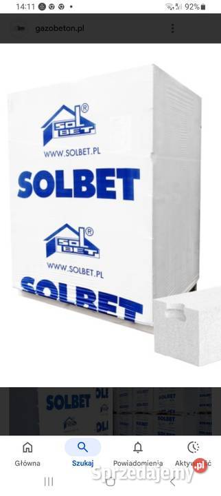 Gazobetonpustak 24x24x59 lubelskie Lublin