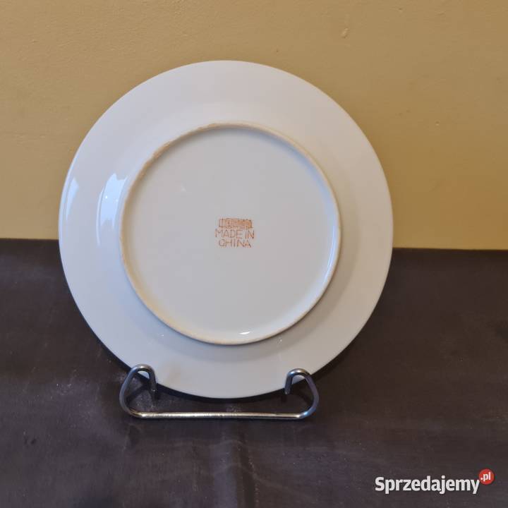 Talerz dekoracyjny 18 chińska porcelana XX w Warszawa