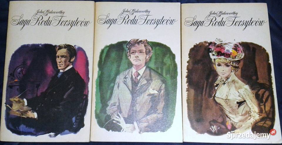 Saga rodu Forsyteów Tom 123 John Galsworthy lubelskie