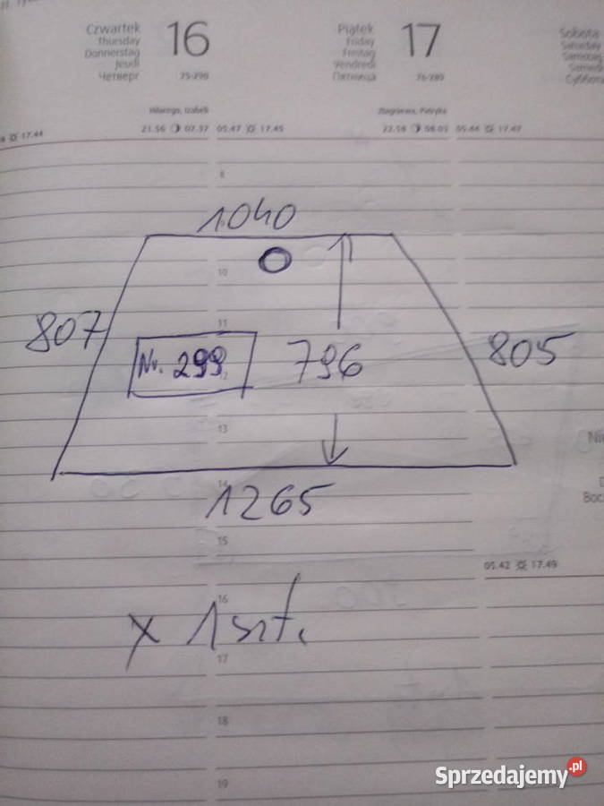 Szyba przednia 1267mm1042mm800mm do Ursus C330 C Warszawa