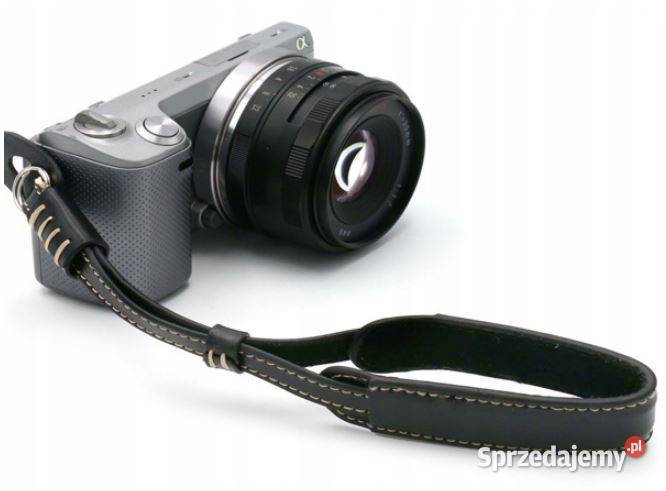 Smycz do aparatu fotograficznego skóra lanyard sprzedam