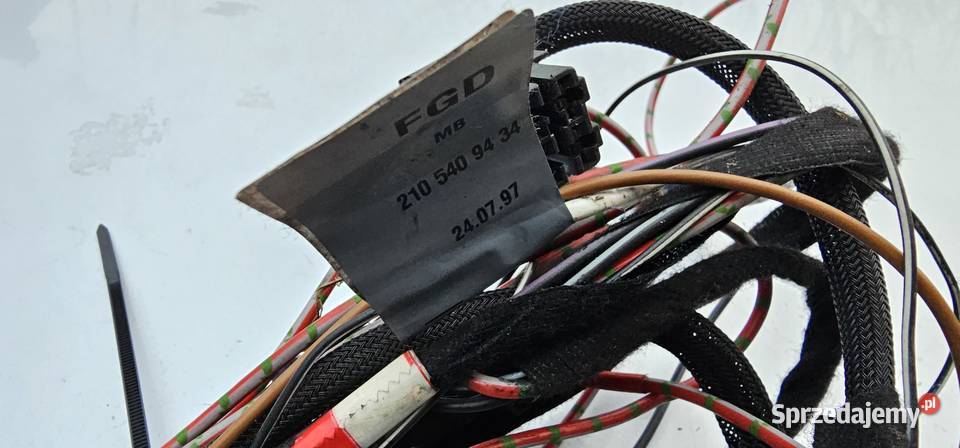 Wiązka podgrzewanych foteli mercedes w210 Zbąszyń