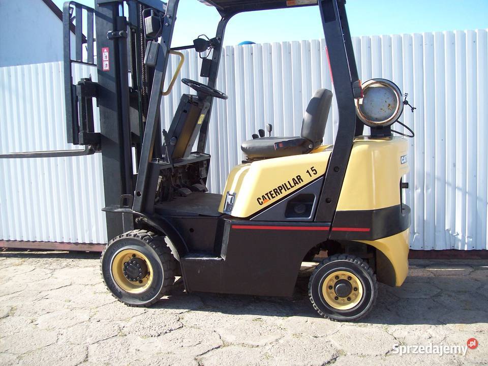 Wózek widłowy widlak Caterpillar 15T BenzGaz LPG
