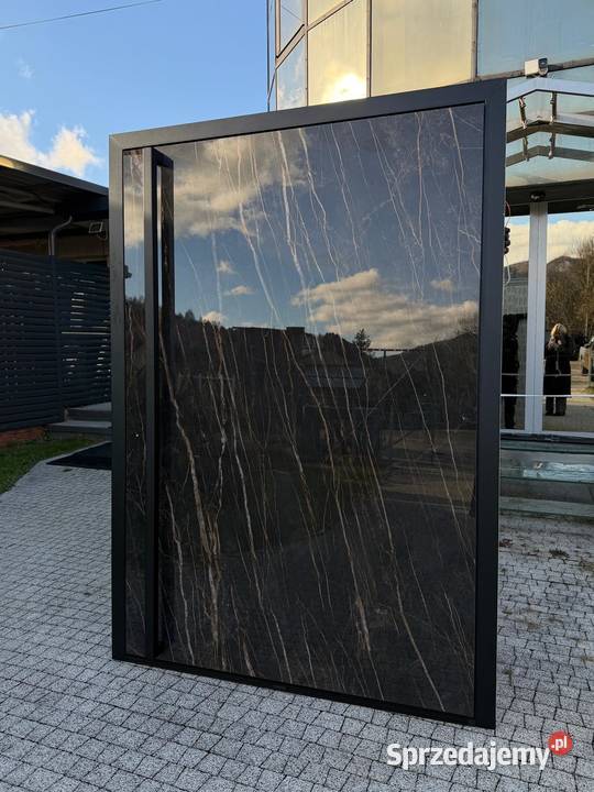 Drzwi aluminiowe pivot produkcja na wymiar małopolskie Nowy Sącz