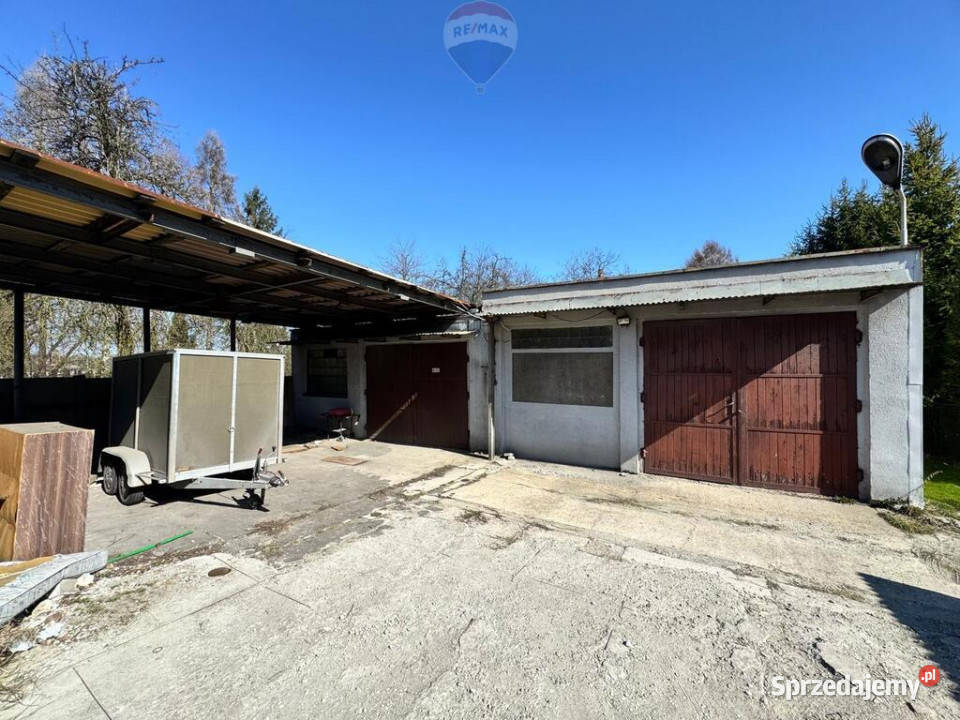 Duży dom z działką 2115 m i 3 garażami Rydułtowy asfalt śląskie