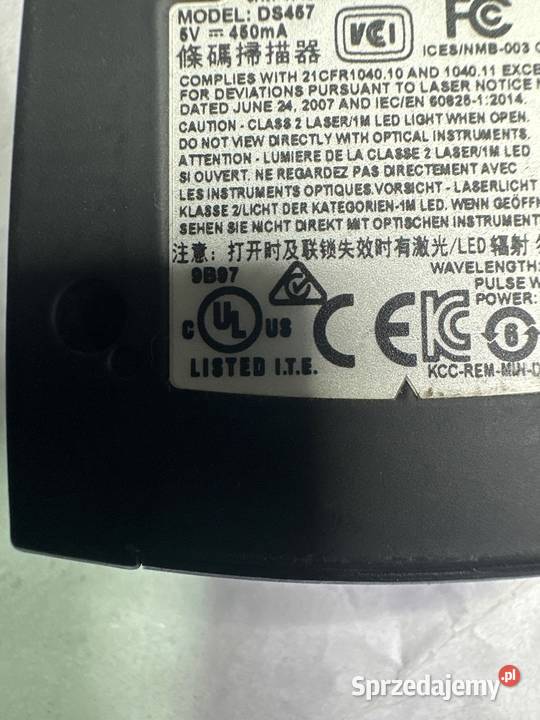 Czytnik MOTOROLA DS457 stacjonarny 12D KABEL USB Gliwice