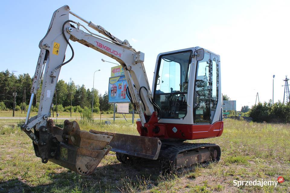 Minikoparka koparka Takeuchi TB 228 2015 r Białystok