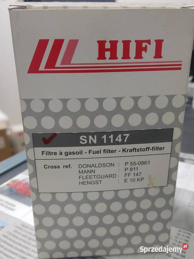 Filtr paliwa SN 1147 HiFi Filter Filtry
