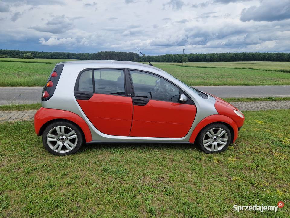 Smart forfour 2005 zarejestrowane opłacone 15 nieuszkodzony wielkopolskie Gniezno sprzedam