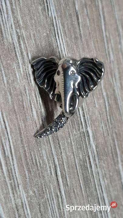 Pandora charm moments koralik zawieszka słoń srebro Warszawa