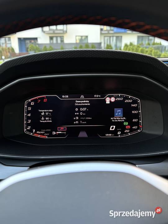 Seat Leon 15 tsi dsg na gwarancji czujnik martwego pola Warszawa