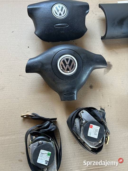 Zestaw airbag poduszka pasy moduł passat b5 fl Pozostałe kujawsko-pomorskie Grudziądz