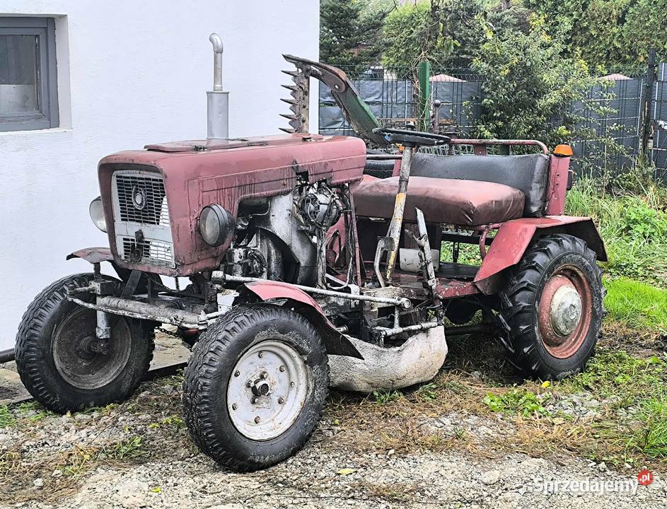 Traktor SAM ANDORIA ES 7papaj z kosiarką podkarpackie Pustków