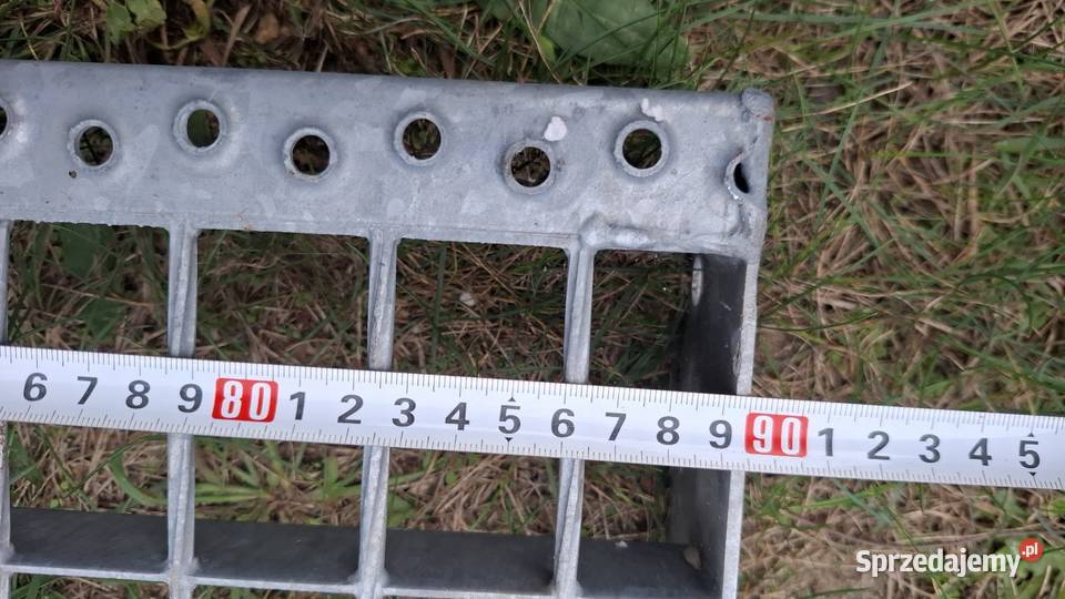 Schody metalowe zewnętrzne C SYSTEM trepy sprzedam