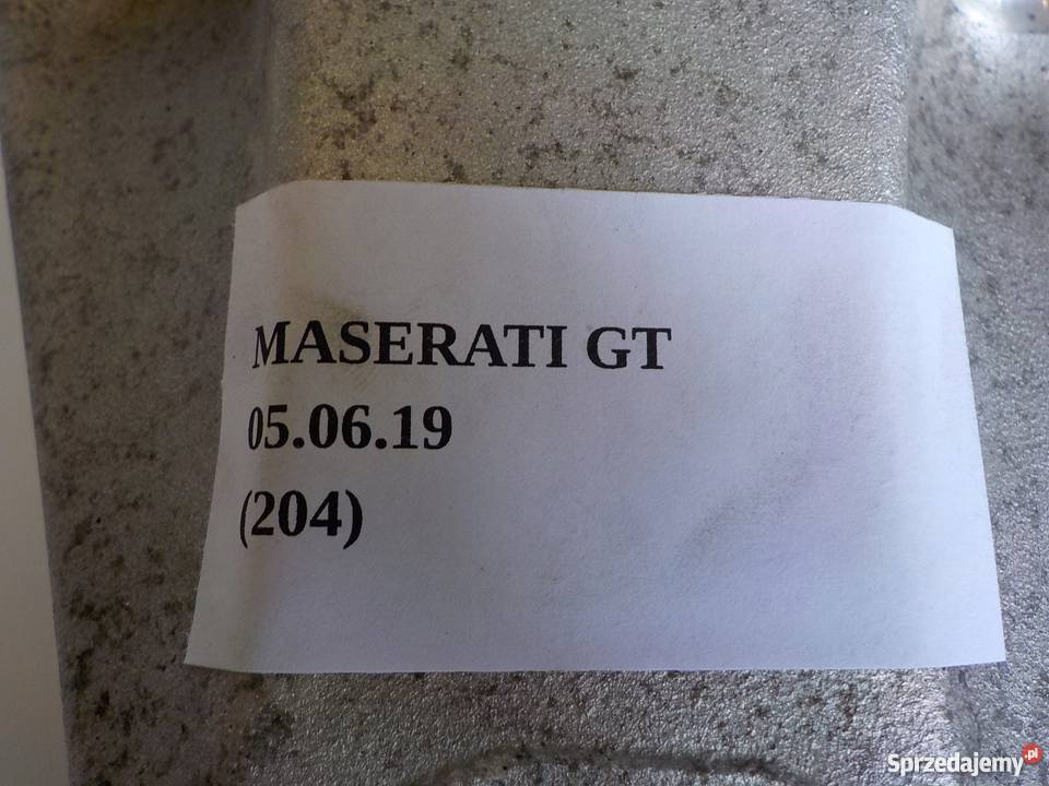 ŁAPA WSPORNIK MOCOWANIE MASERATI GRANTURISMO S zawieszenie silnika Nowy Tomyśl